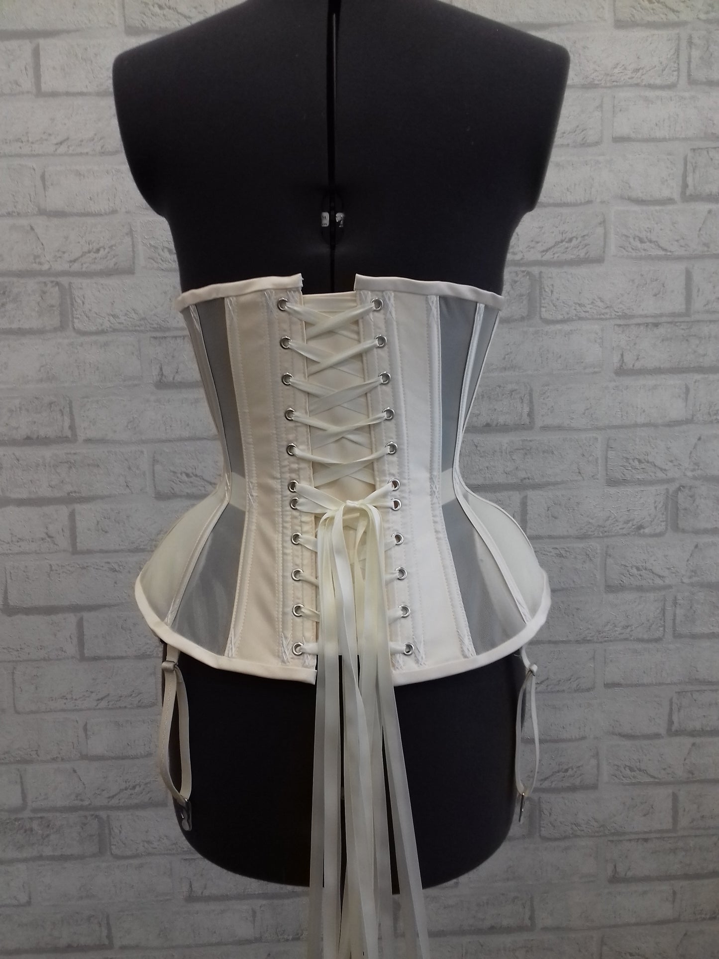 Underbust mesh corset