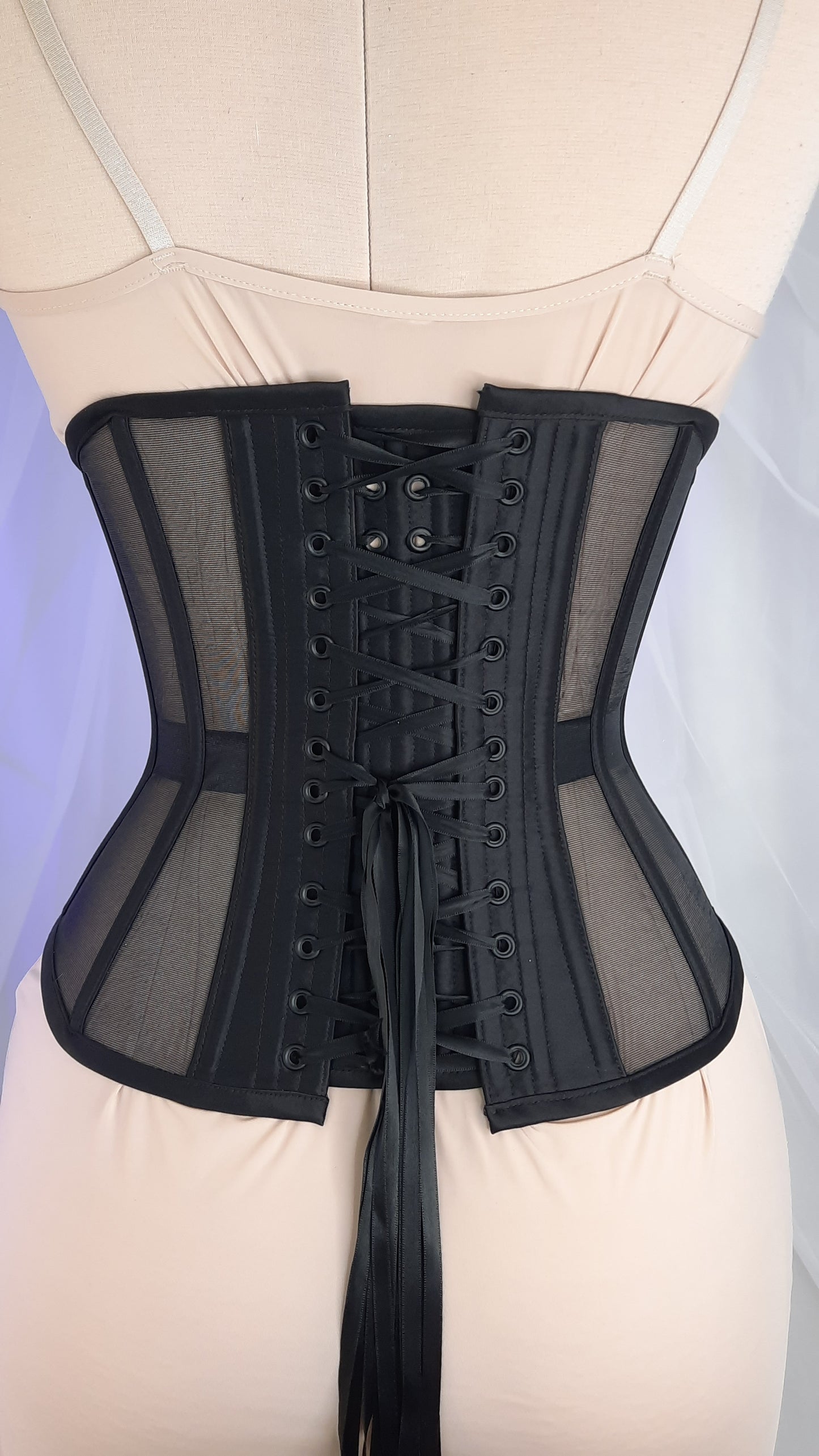 Underbust mesh corset