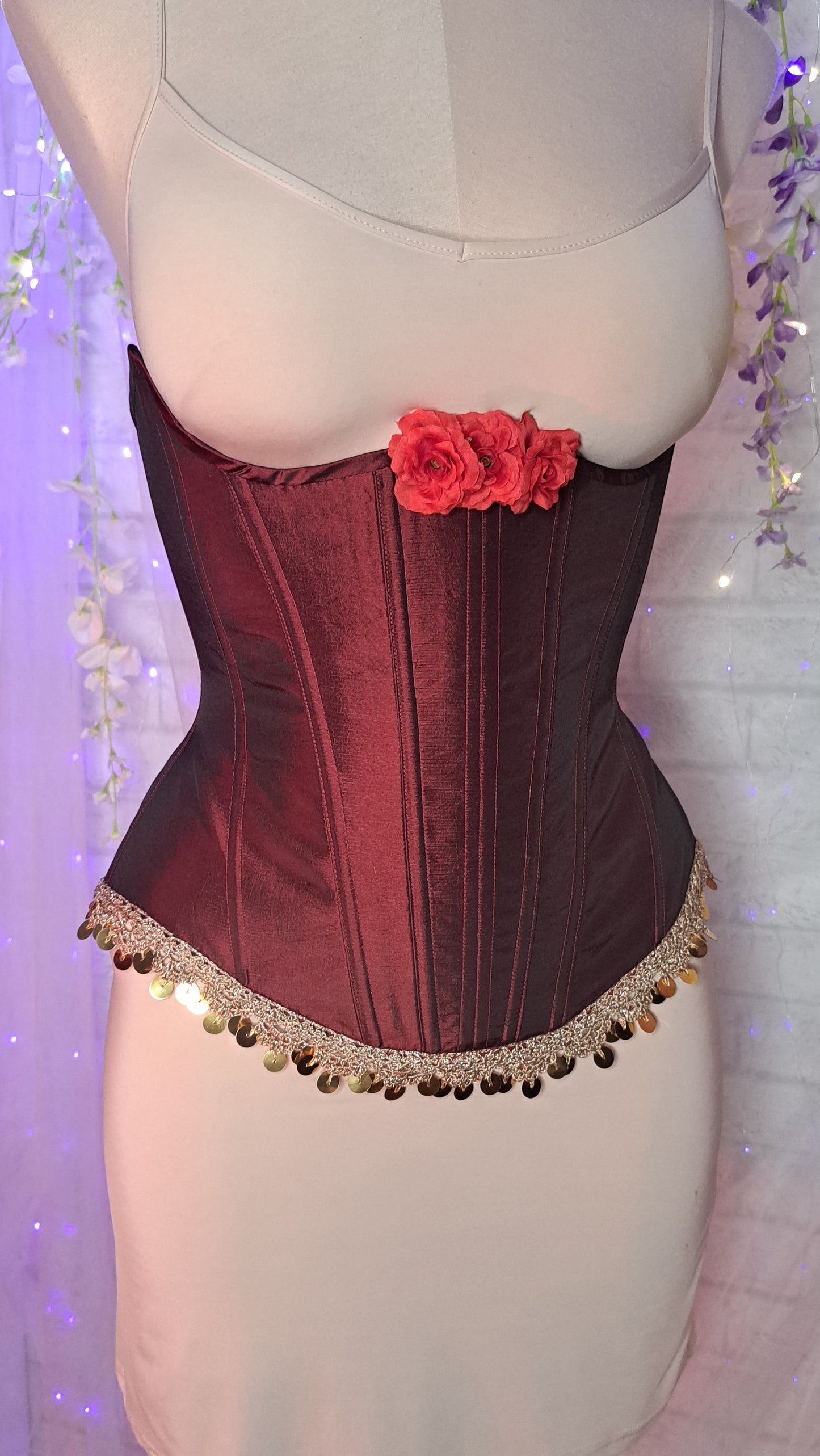 Bust cutout corset