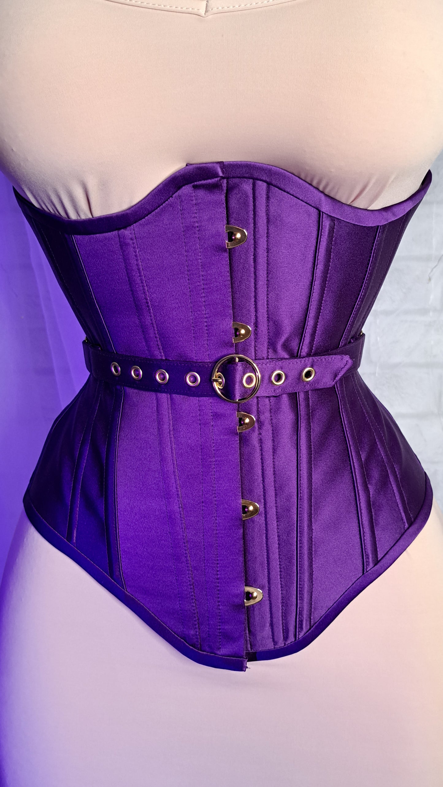 Rebecca fan-laced corset
