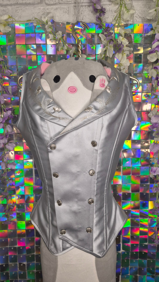 Flattening corset vest (masculine shape)